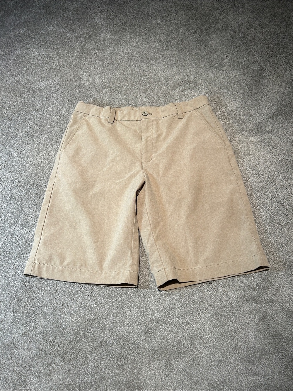 Vineyard Vines Boys Tan Chino Shorts